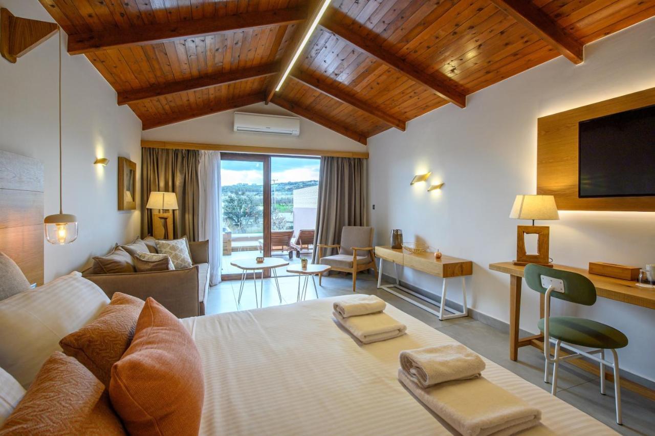 يورانيون Platanias Theros Suite By Creta Paradise المظهر الخارجي الصورة