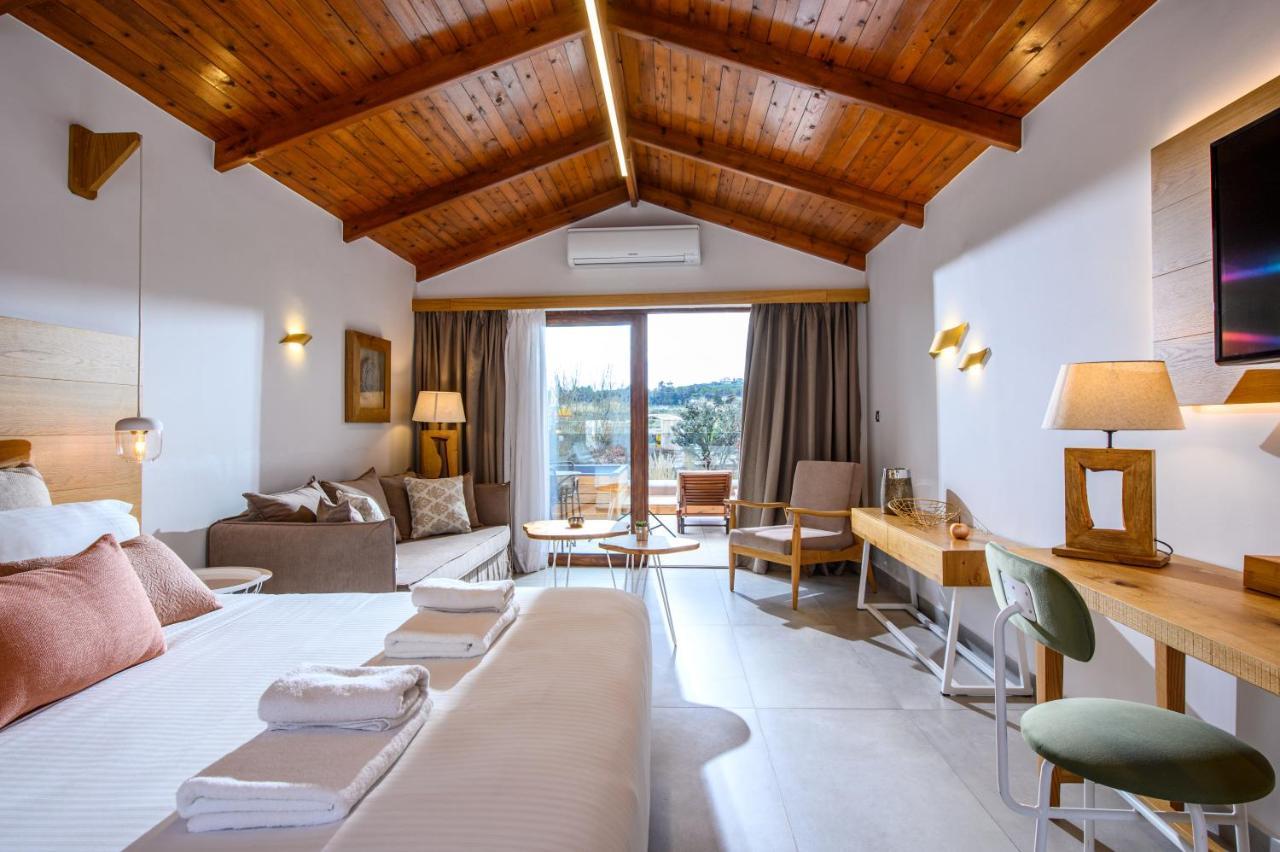 يورانيون Platanias Theros Suite By Creta Paradise المظهر الخارجي الصورة