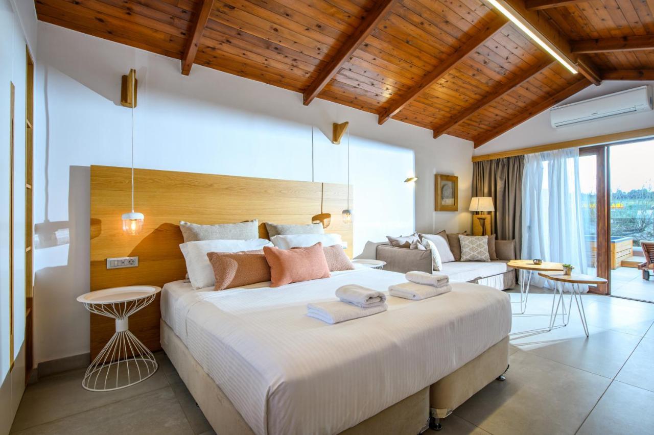 يورانيون Platanias Theros Suite By Creta Paradise المظهر الخارجي الصورة
